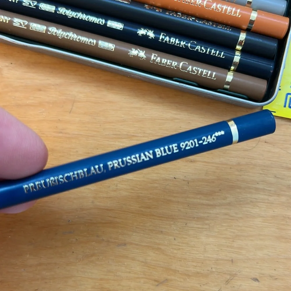 Herman Miller Silver Metal pencil set and pencils *rare*